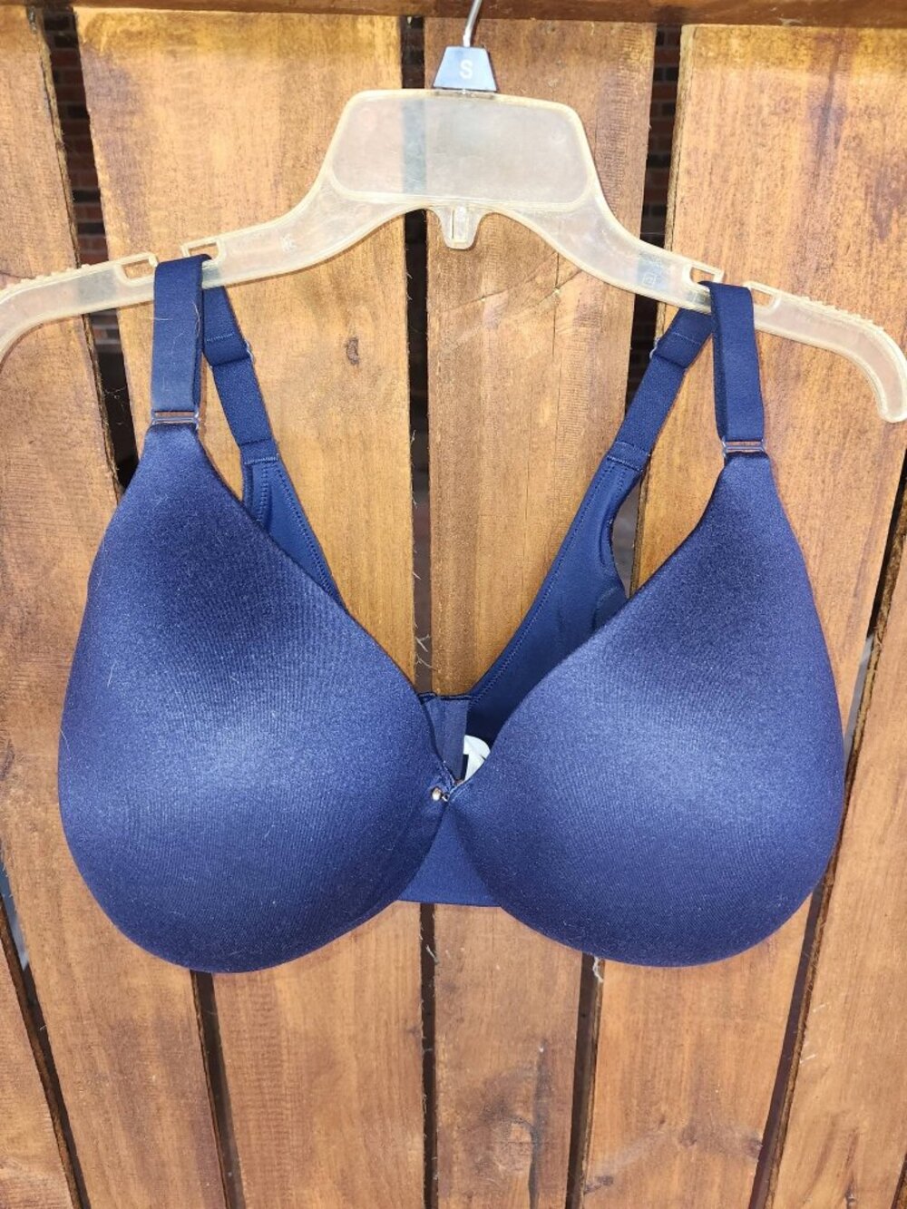 38H Blue Women's Bra by Cacique Padded Underwire Garment Plus Size Sexy